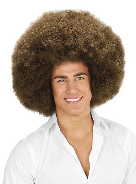 Afro wig clearance brown